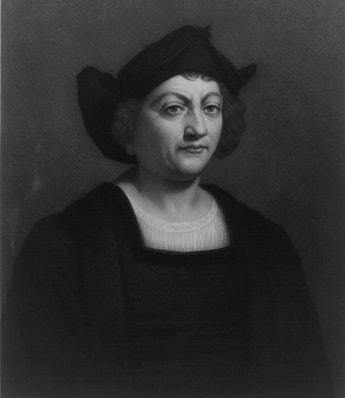 Scetch of Christopher Columbus