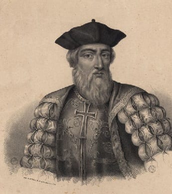 Portuguese explorer Vasco da Gama